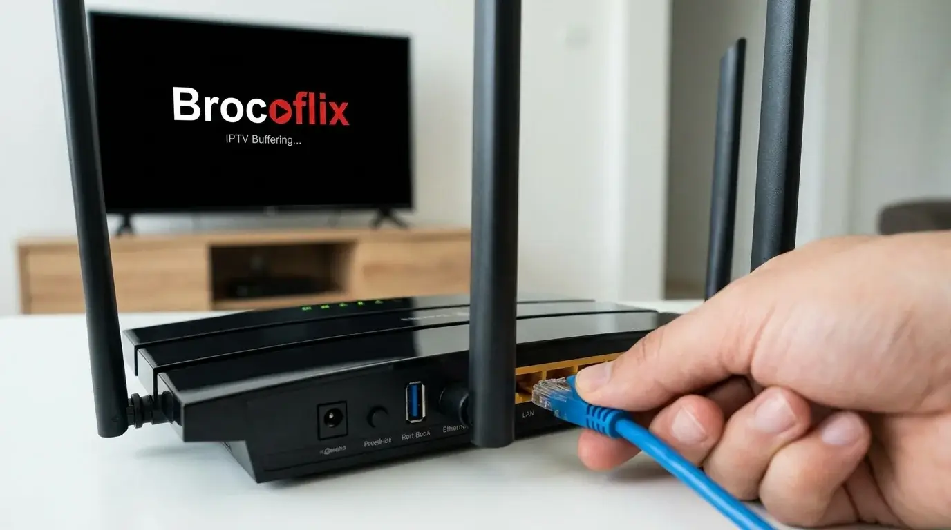 Brocoflix vs premium IPTV service comparison interface
