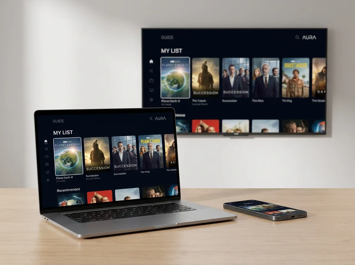 Visual price breakdown comparing short term and long term IPTV subscription plans
